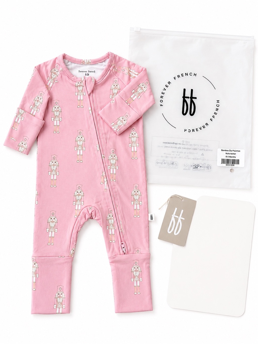 Bamboo Zip Pajamas | Nutcracker - Picture 2 of 2